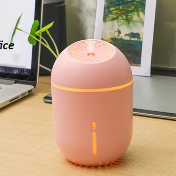 

350ML air humidifier with warm night light USB air ultrasonic mist diffuser