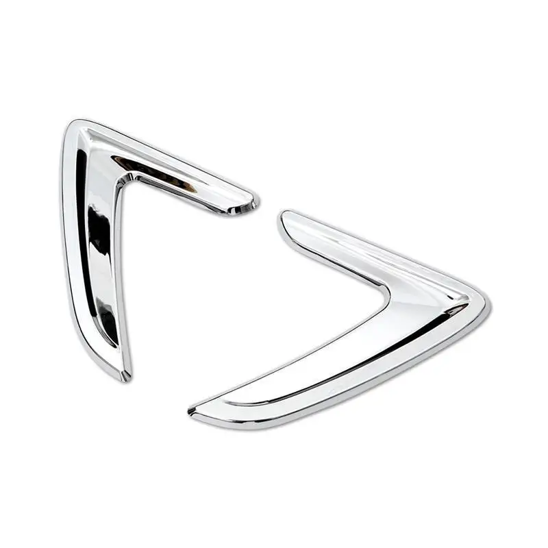  Auto Body Rear Panels Automobile Modified Chromium Car Styling Modification Decoration Covers 13 14