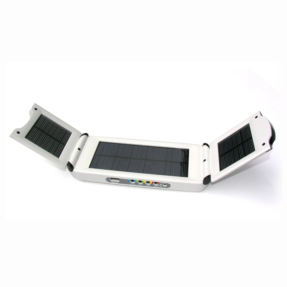 12000mAh Solar Power Bank Foldable Portable Solar Panel Charger External Battery PowerBank for Phon