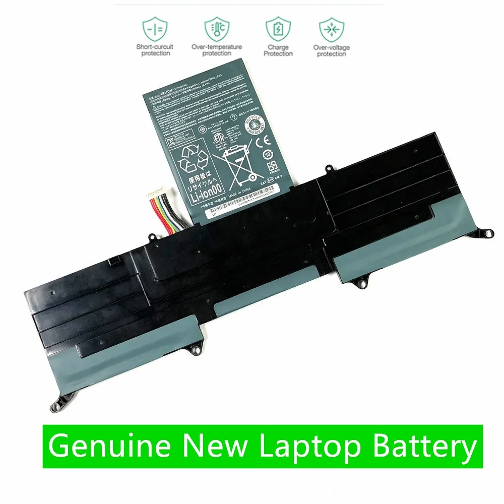 Onevan Novo 3icp5 65 88 3icp5 67 90 Ap11d3f Ap11d4f Original Bateria do Portátil para Acer para Aspire s3 S3391 S3-951 Ms2346