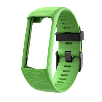 

Men Women Silicone Strap Smart Accessories Fashion Bracelet Replacement Watch Band Wear Resistant Buckle For Polar A360 A370