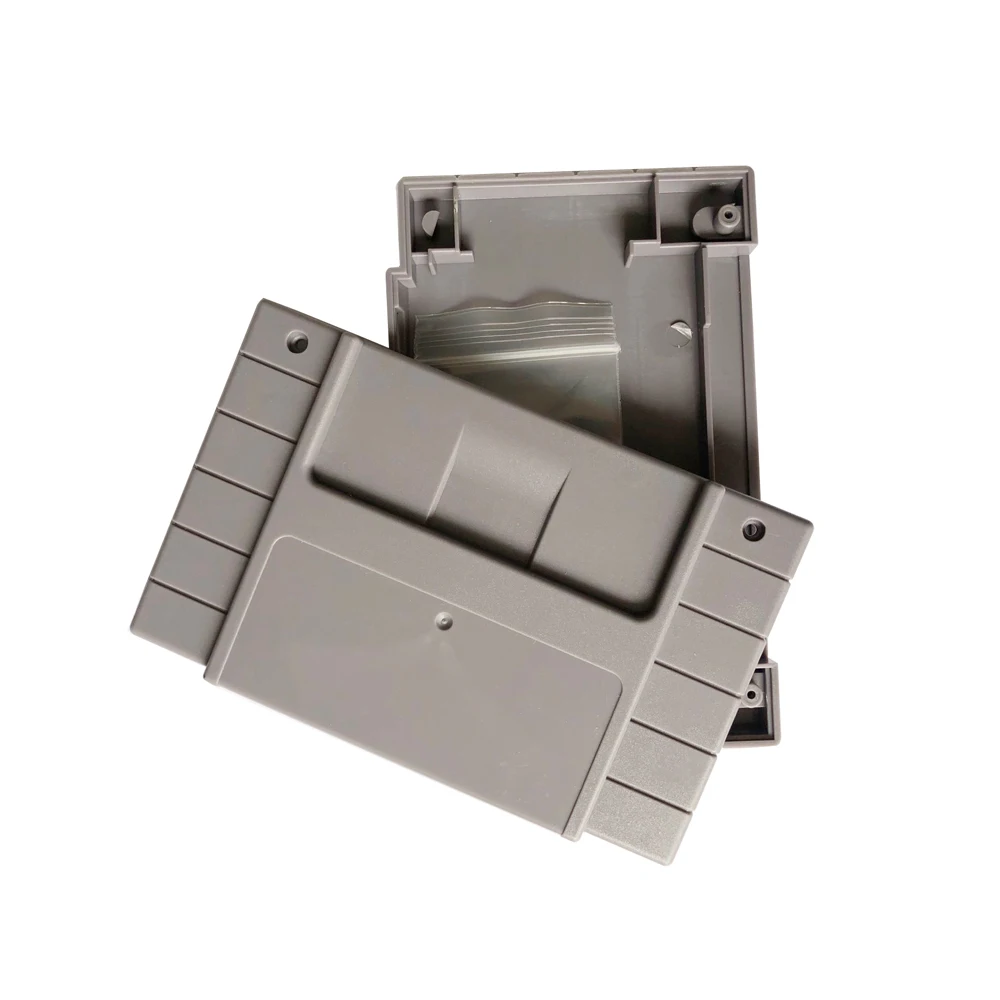 Game Card  for SNES With Screw US Version Cartridge Replacement Plastic Shell Case Cover