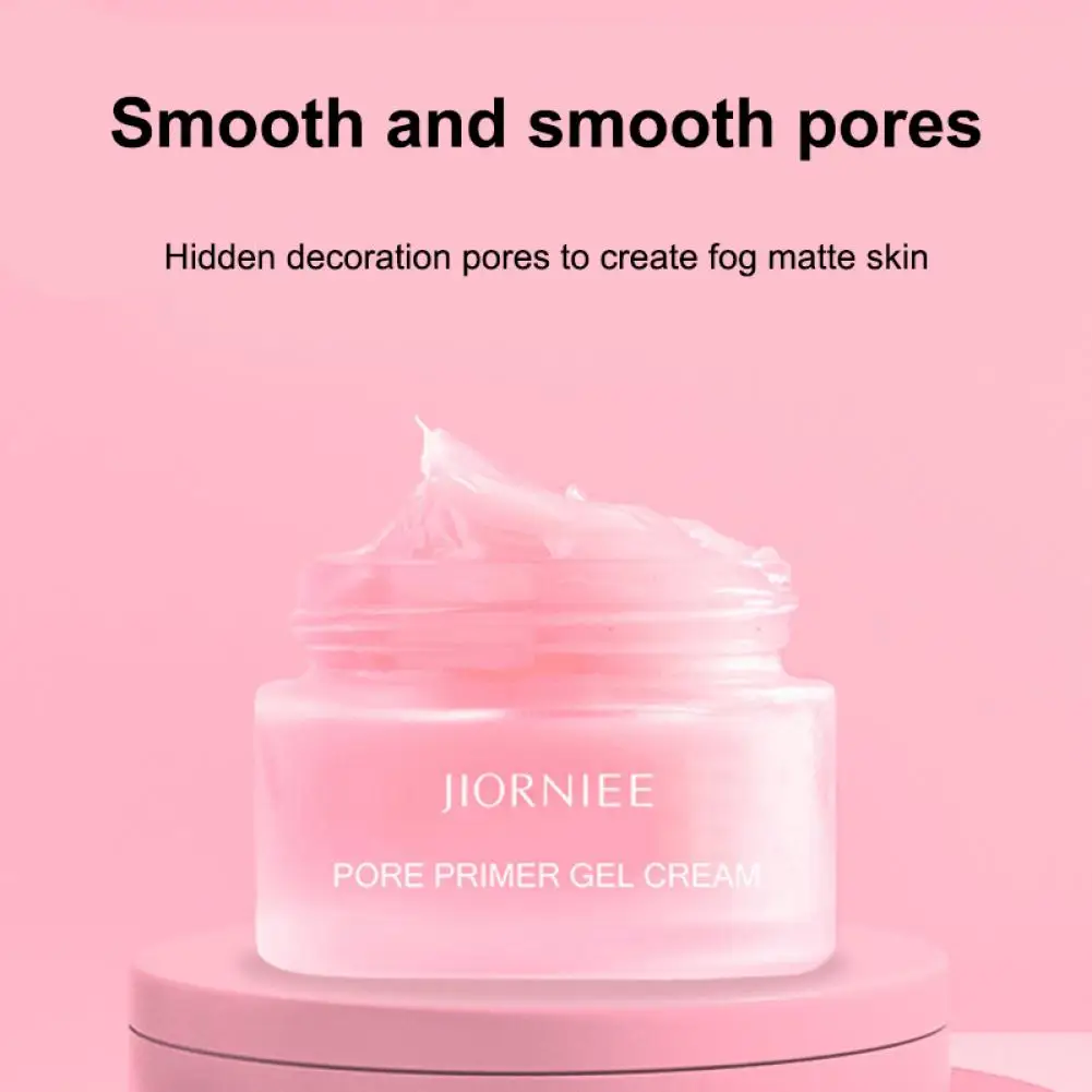 30g Pore Cream Non Floating Shrink Pores Natural Extract Pre Makeup Delicate Skin Concealer Invisible Gel Matte Foundation