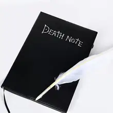 

Anime Cosplay Notebook Death Note Journal Book Travel Diary Book Sketchbook With Feather Pen Stationery For School 2021 Dropship
