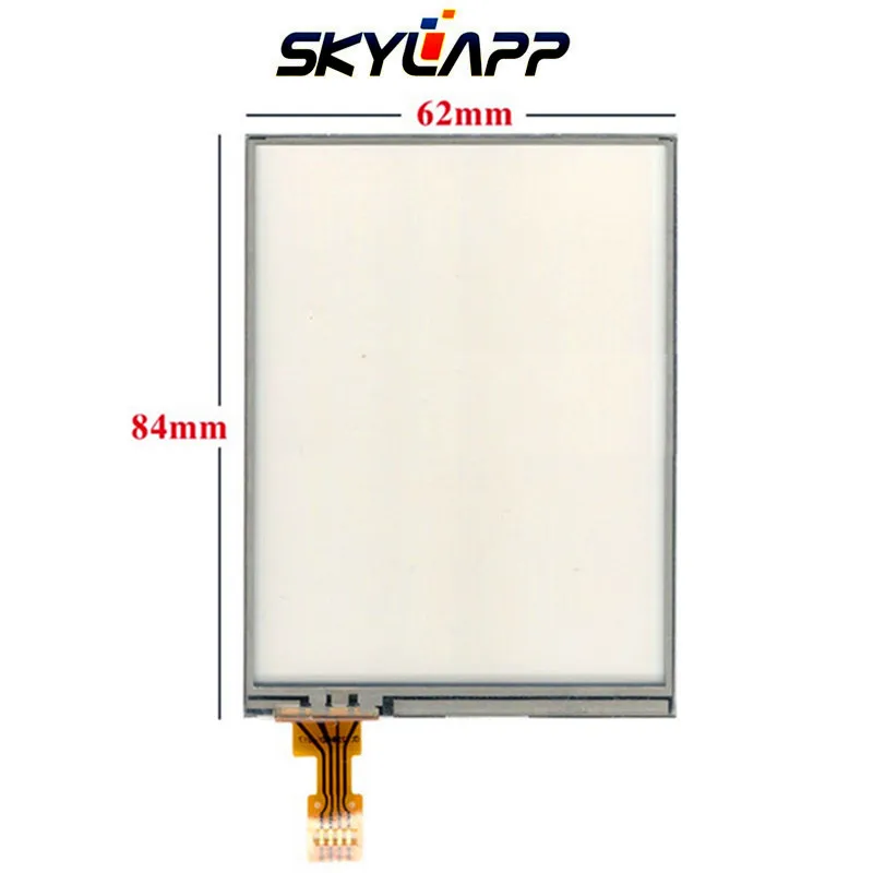 2 Pcs of New 3.5''Inch TouchScreen 4 Wire for GPS Navigation 84mm*62mm Resistance Handwritten Touch Panel Screen Glass Digitizer |