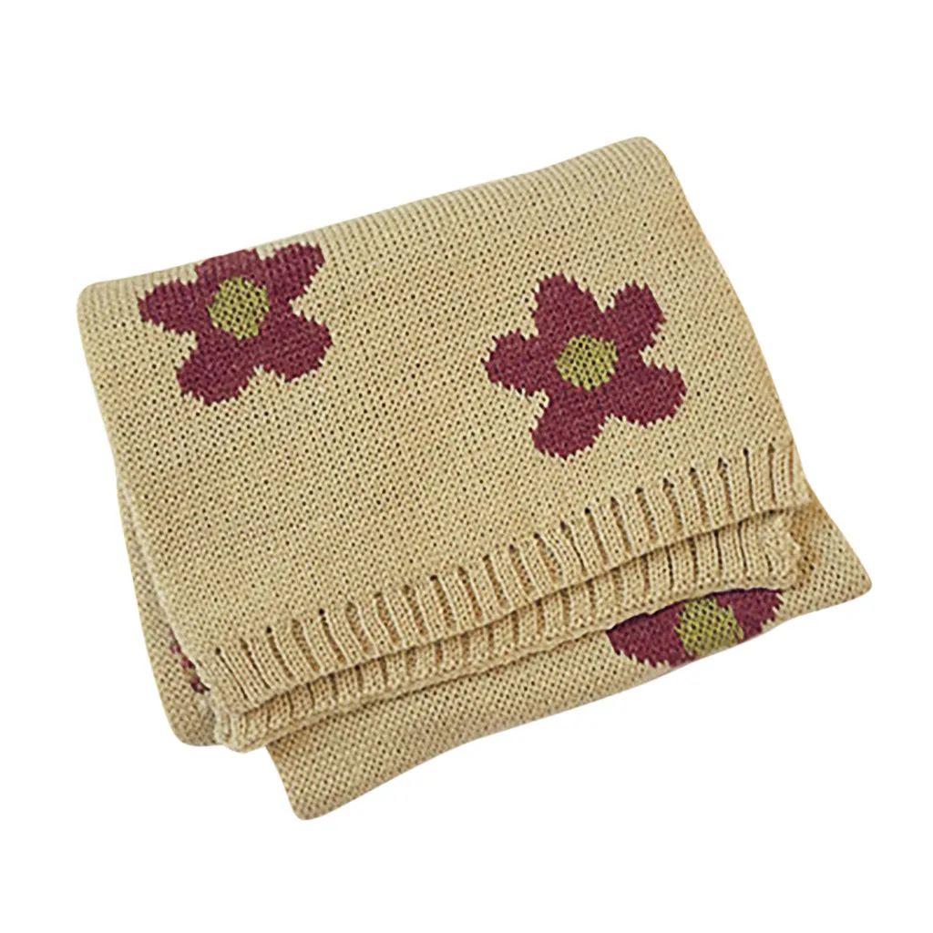 Beige Детские Модные теплые шали для девочек, шарфы, воротник с милым принтом, зимний шарф, осенне-зимние детские шарфы - Цвет: Beige