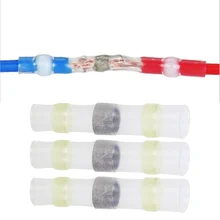 200Pcs Wire Connector Terminal BST-5 Heat Shrink Tinned Copper Wire Terminal Connector Kit 300a copper cable wire terminal connector 10 piece