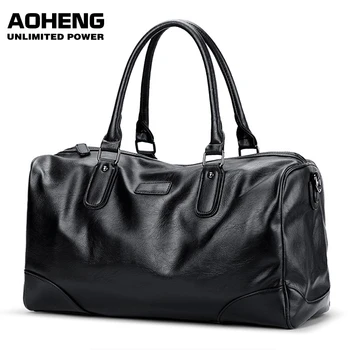 

Hot Top PU Sporttas Training Gym Tassen Mannen Vrouw Fitness Zakken Duurzaam Multifunctionele Handtas Outdoor Sporting Tote Voor