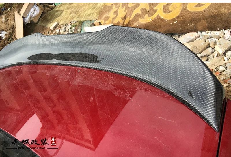 Дизайн psm углеродного волокна задний спойлер багажника крыло для Ford Mondeo/Fusion авто аксессуары новая модель 2013
