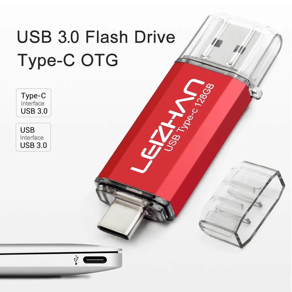 Тип C OTG USB флэш-накопитель 256 ГБ 128 Гб 64 ГБ 32 ГБ 16 ГБ Флешка USB 3,0 флеш-накопитель USB C карта памяти type c Jump Drive