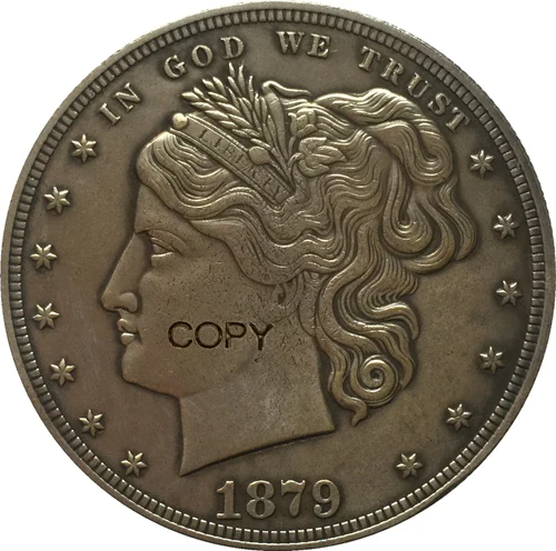 

1879 United States $1 Dollar coins COPY Type 5