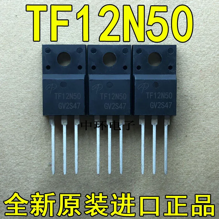 10 шт./лот TF12N50 AOTF12N50 TO-220F 12A 500V