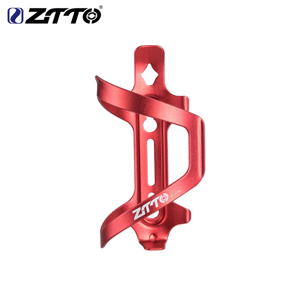 RED Велосипедная флягодержатель ZTTO MTB из алюминиевого сплава для горной дороги, велосипедный держатель для бутылки, Аксессуары для велосипеда - Цвет: RED