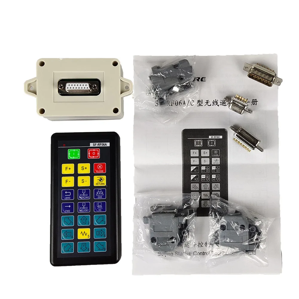 

Wireless remote control SF-RF06A SF-RF06C for SF-2300S/SF-2310S/SF-2100C/SF2100S/C-QG flame plasma cutting machine CNC system