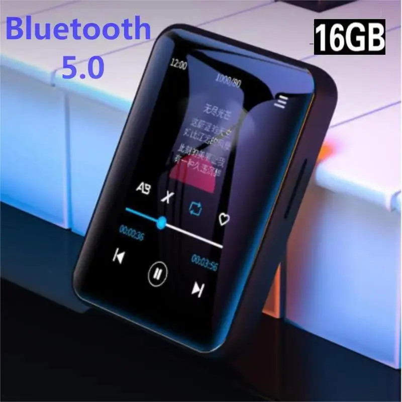 BENJIE X1 Bluetooth MP3-плеер Клип полный сенсорный экран встроенный динамик HIFI Lossless музыка