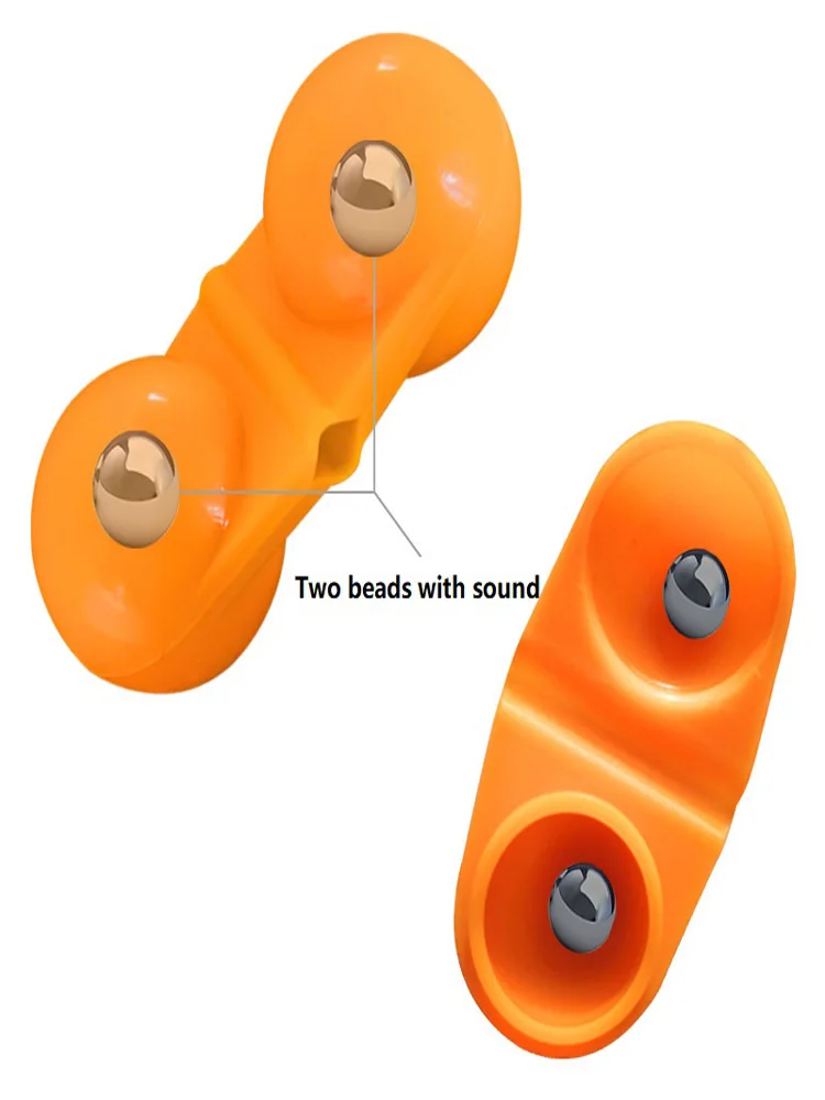 5 шт./лот рыболовный колокольчик двойные кольца бусины Колокольчик для лески