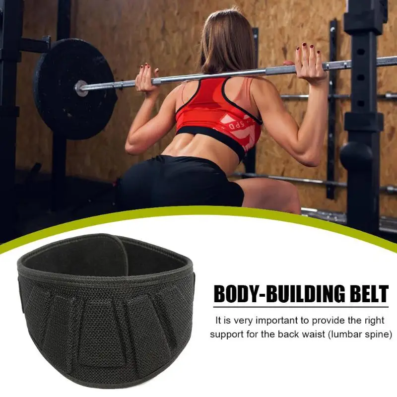 Унисекс Powerlifting EVA хлопковый пояс для поддержки талии, защита для спортзала, тренировок, фитнеса, защитное снаряжение