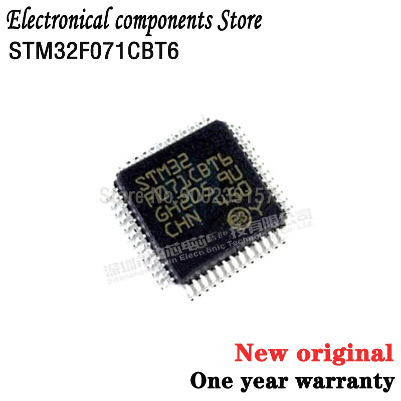 100% новые импортные оригинальные 5 шт. STM32F071 STM32F071CBT6 STM32F100C4T6B LQFP-48 STM32F071RBT6 LQFP-64 |
