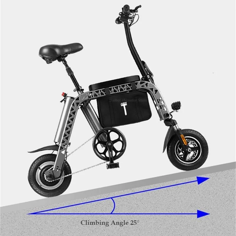Electric Bikes Adults Two Wheels Electric Bicycles 36V 250W 20KMH 10.4AH Parent Child Portable Electric Scooter With Two Seat