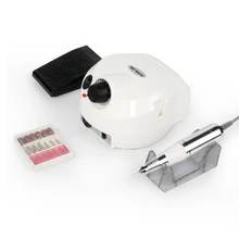 35000 об/мин Электрический набор сверл для ногтей 202 полировщик для ногтей, фрезерный станок для маникюра Электрический маникюр ногтей педикюрная пилка