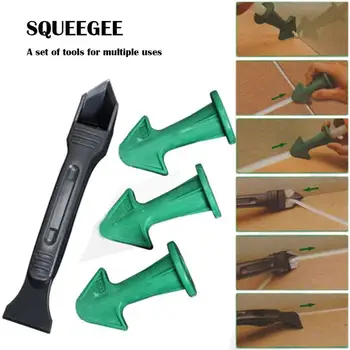 

1set Silicone Remover Caulk Finisher Finishing Durable Floor Clean Eco-friendly Caulking Construction Smooth Scraper Grout Kit