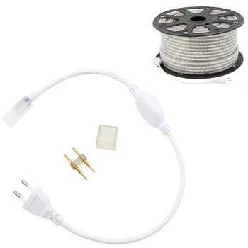 

2Pcs EU/US/UK/AU Plug AC 220V Power Adapters For 5050 Single Color RGB LED Strip Light