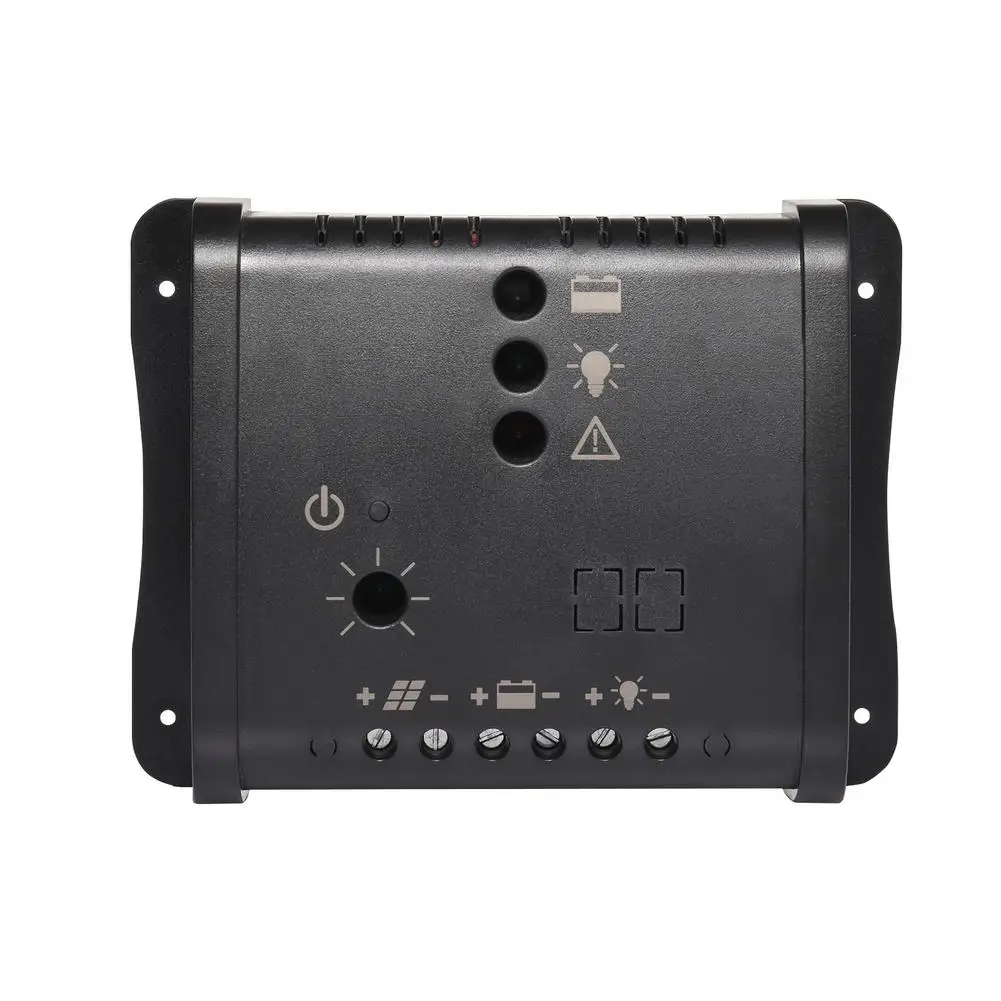 

2020 New Solar Charge Controller 4-stage Charging 12V 10A Regulator Output Solar Panel PV Regulator