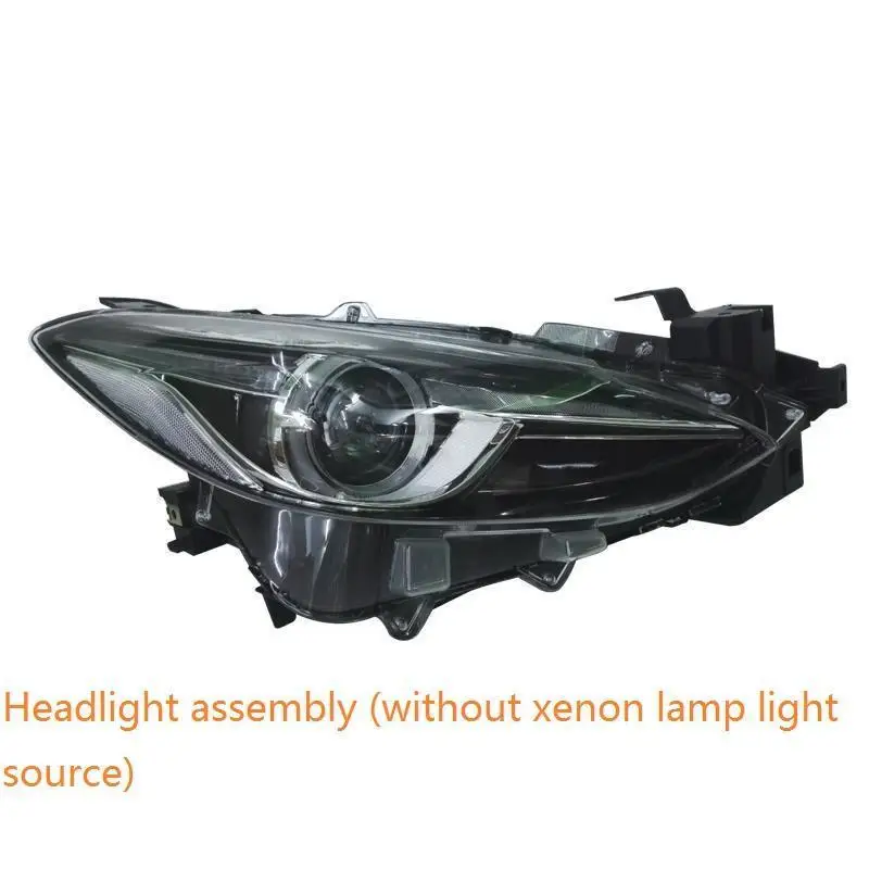 MODEL O Automovil ходовые автомобили Drl запчасти Luces Led Para Автомобильные фары передние противотуманные задние Автомобильные фары в сборе 17 18 для Mazda Axela - Цвет: MODEL O