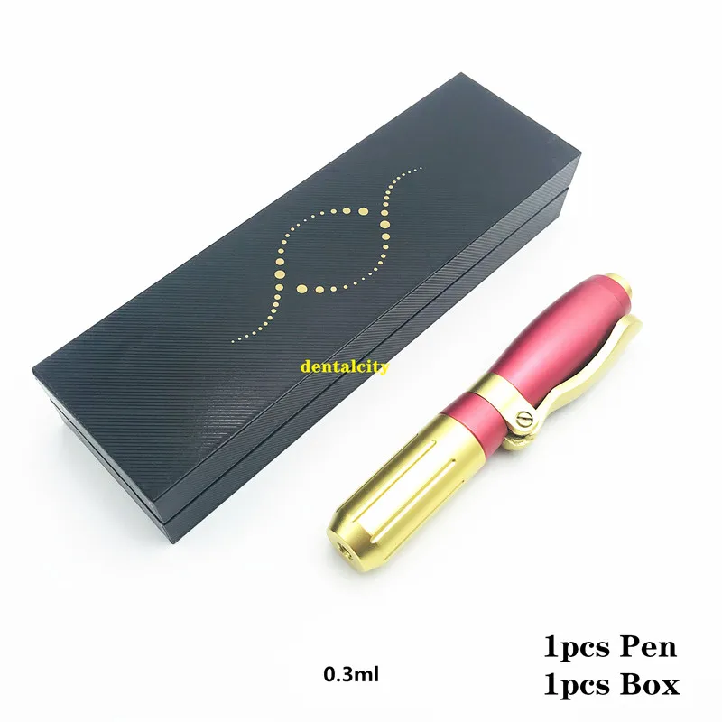 1set 3ml Омоложение кожи лица Гиалуроновая кислота ручка против морщин распылитель гиалуроновая ручка с ампульной головкой с иглой - Цвет: 1set 3ml