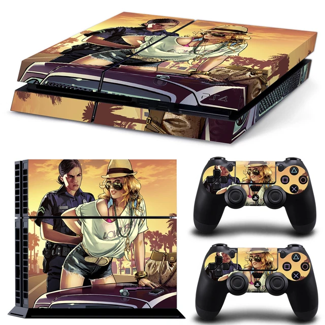 Skin sticker PS4 - Grand theft auto