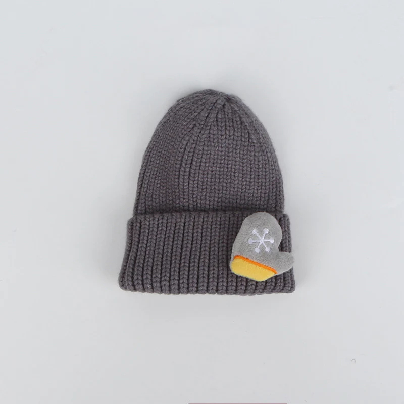 Осенне-зимняя шапка skullies, модные теплые шапки-бини, повседневные женские однотонные шапки для взрослых и детей с кроликом, Рождественская шапка - Цвет: Color   6