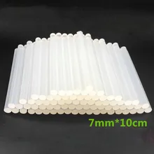 10 шт. термоклеевые палочки 7 мм x 100 мм прозрачные термоклеевые палочки Электрический клеевой пистолет продукт инструмент для ремонта, аксессуары для автомобиля