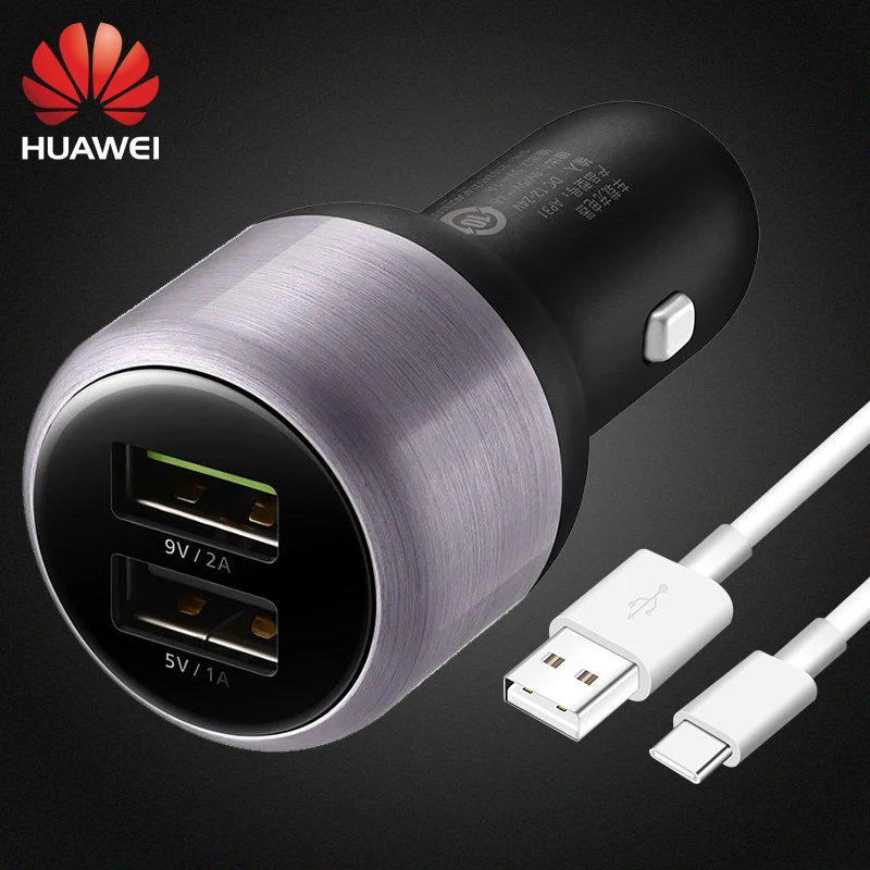 huawei Supercharge Baseus USB Автомобильное зарядное устройство адаптер для мобильного телефона Быстрая зарядка usb type C кабель для P9 Honor 8 9 V8 - Тип штекера: Charger with Cable