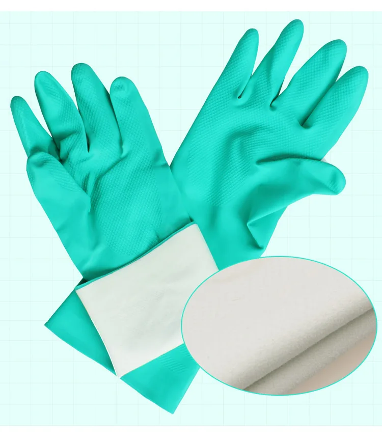  Ansell Chemical Resist Work Gloves Nitrile Rubber Acid And Alkali Resistant Waterproof Anti-Skid Gloves Industrial Laboratory (4)
