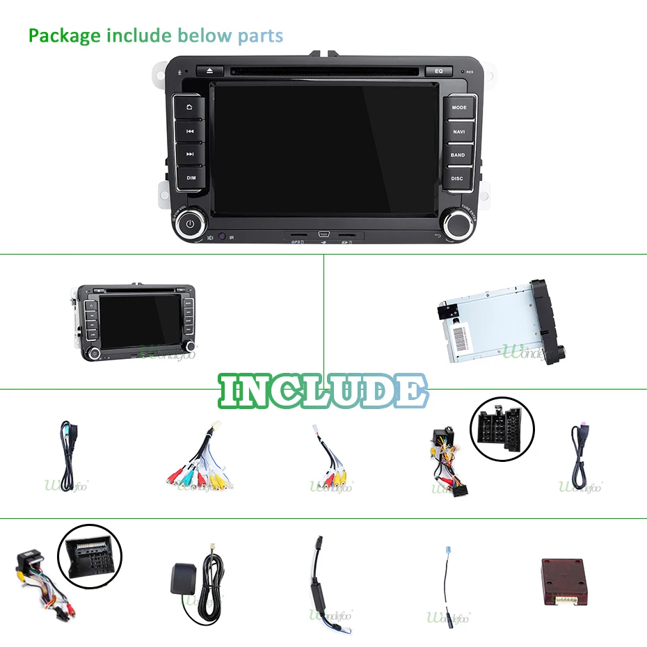 Автомагнитола 2 din Android 10 для VW PASSAT B6 CC B7 POLO GOLF 5 6 Tiguan Fabia быстрая сиденья Altea Leon 2din