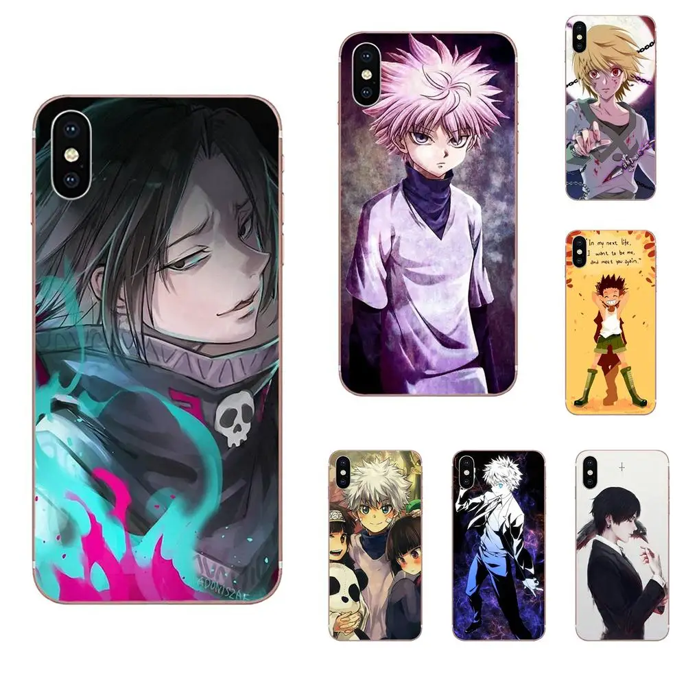 

For Samsung Galaxy Note 5 8 9 S3 S4 S5 S6 S7 S8 S9 S10 5G mini Edge Plus Lite Soft Phone Case Hunter X Hunter Anime Manga