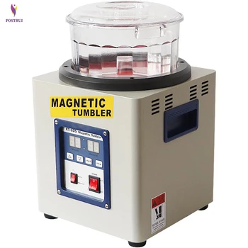 

KT-205 Ferromagnetic Powerful Magnetic Tumbler Machine 110V/220V Portable Powerful Electric Magnetic Polishing Machine