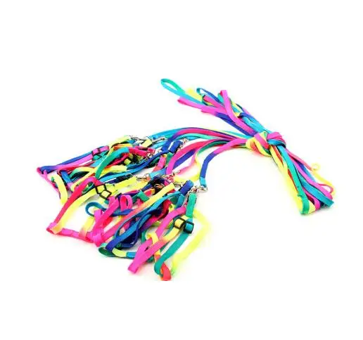 random color 1pcs Прочный нейлоновый поводок для собак, цвет 1,5 м, поводок для собак для прогулок, тренировочный поводок для кошек, собак, поводок, ремень для собак - Цвет: random color 1pcs