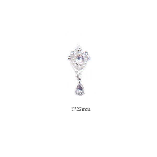 New Design Nail Art Pendants Charms Tassels AB Butterfly Magic Crown Diamonds Luxury Christ Angel Nail Dangle Ornaments 3D
