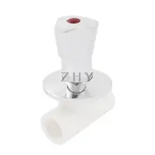 Белый Серебряный тон вращающийся треугольная ручка скрытый клапан 24 мм x 24 мм