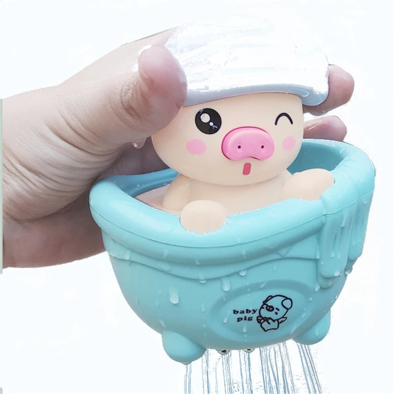 

Bathing Pig Bath Toys Baby Toddler Bathing Time Play Water Toy Kids Boys Girls