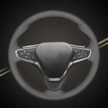 

Car Braid On The Steering Wheel Cover for Chevrolet Malibu XL 2016-2019 Equinox 2017 Opel Ampera -E 2019 Auto Covers Car-styling