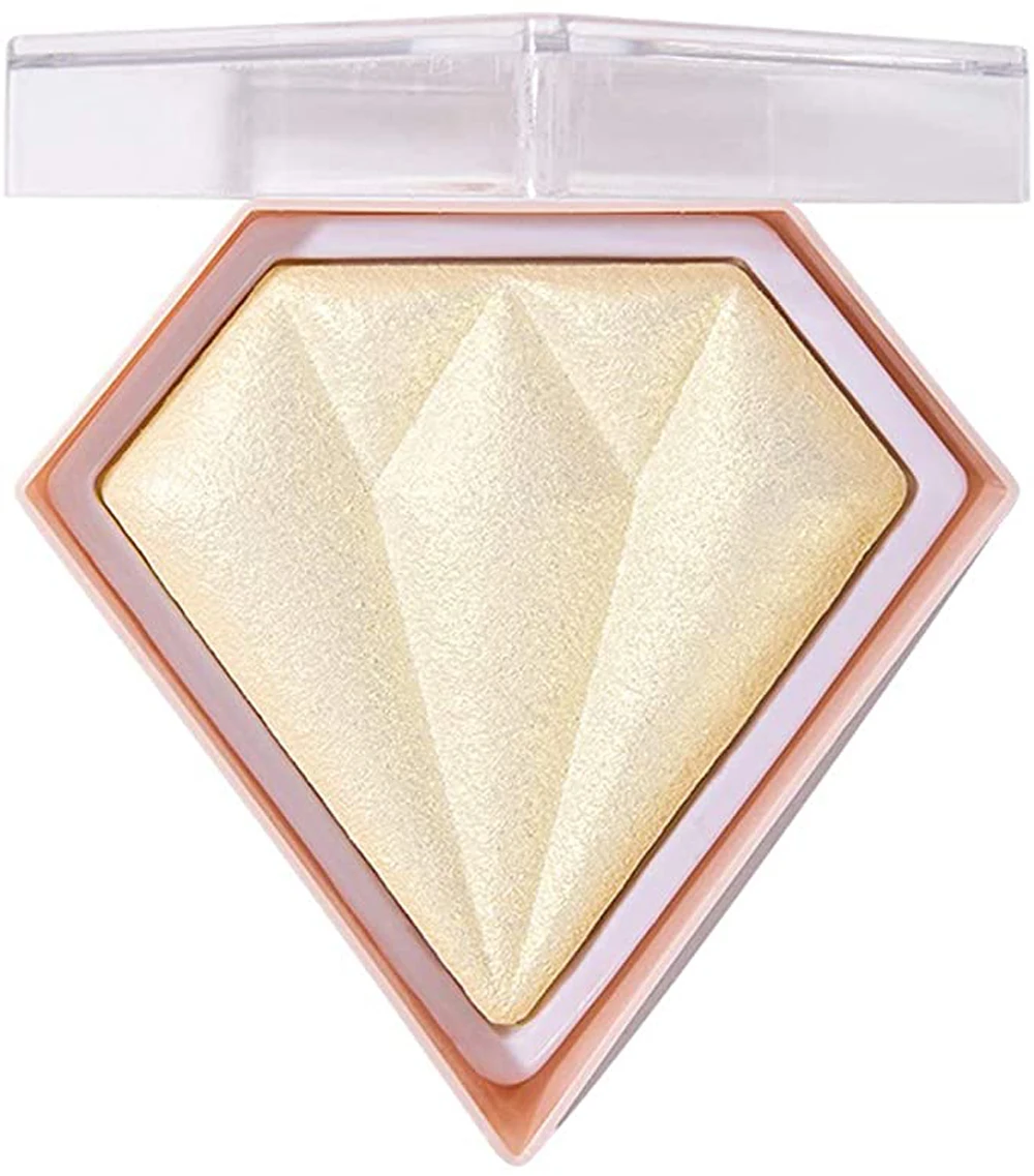 Алмазная Пудра хайлайтер отделка и румяна 3 использования мерцающая пудра восстановление контура бронзовая
