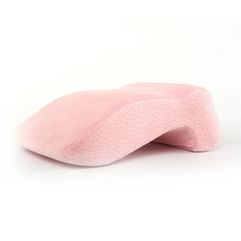 Pink Сон подушка l-образной формы из пены с эффектом памяти анти-рука онемение подушки подходит человека контур лица Подушка на шею для последнего поколения - Цвет: Pink