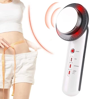 

3 In 1 Ultrasound Face EMS Body Slimming Massager Lipo Fat Burner Machine Weight Loss Facial Tool Cavitation Face Beauty Machine