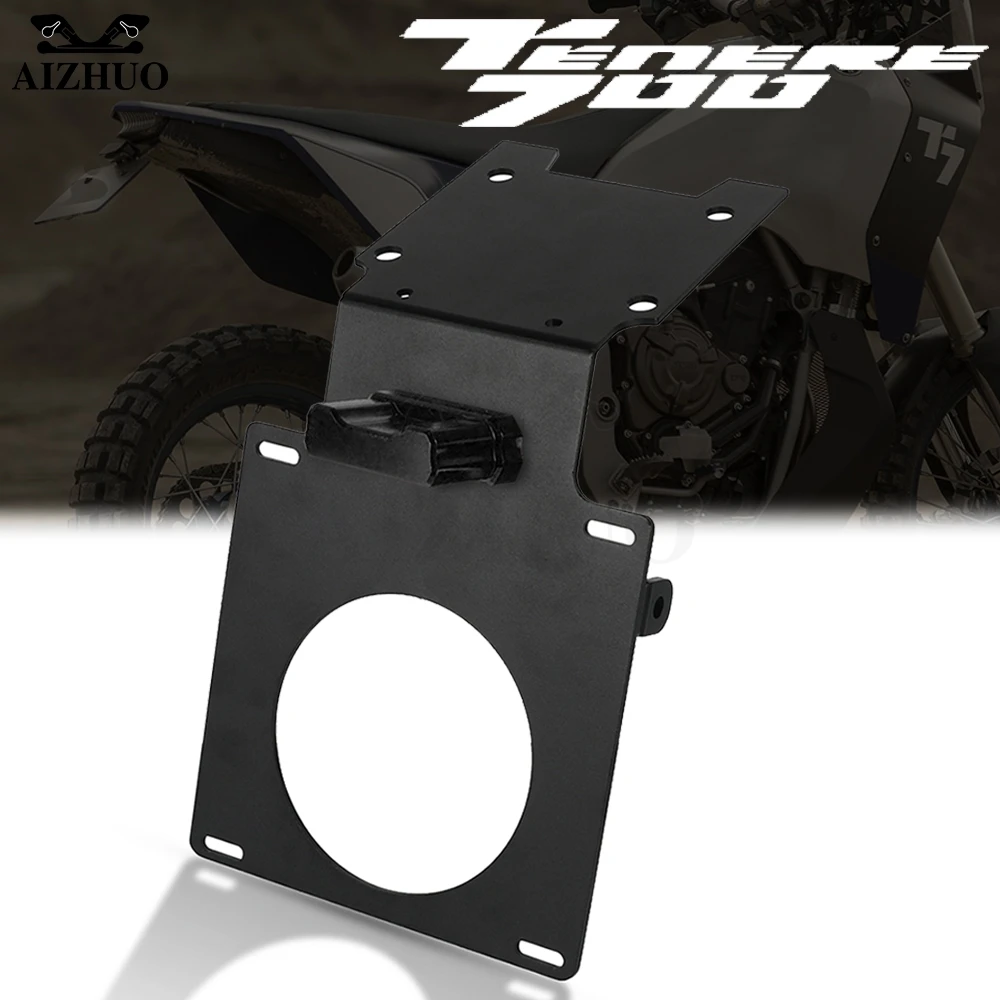 

TENERE 700 Motorcycle License Plate Bracket Holder Rear Fender mudguard FOR YAMAHA XTZ700 Tenere 700 XT700Z T7 Rally 2019-2021