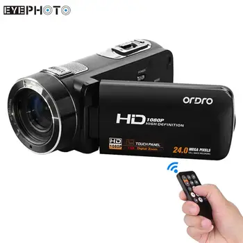 

Andoer HDV-Z8 1080P Full HD Digital Video Camera Camcorder 16x Digital Zoom Digital Rotation LCD Touch Screen Max. 24 Mega Pixel