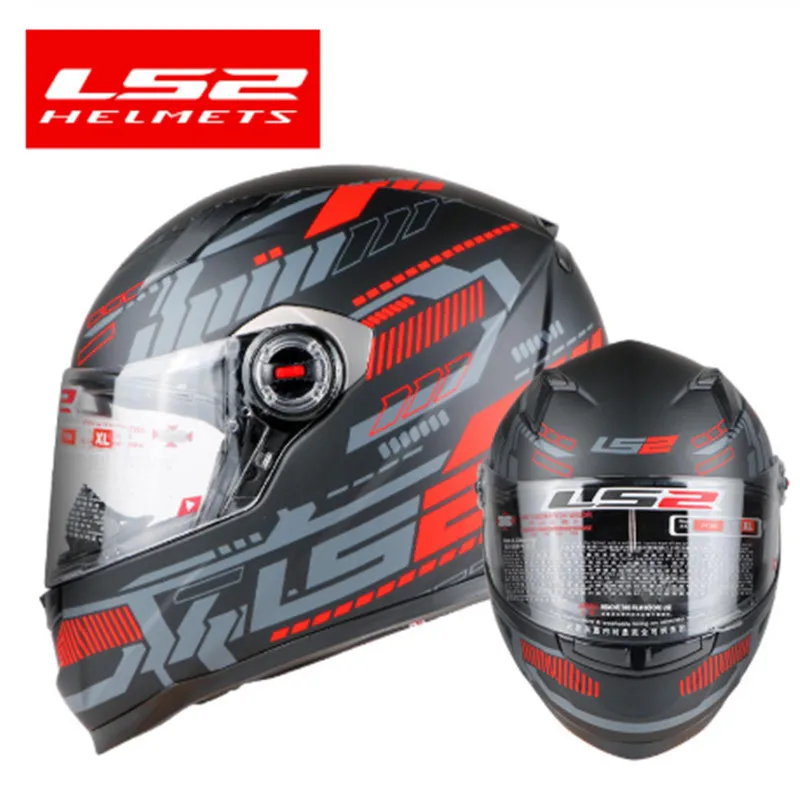 

New LS2 FF358 Full Face Motorcycle Helmet casque Man Women Racing casco capacete LS2 capacete de motocicleta ECE Certification