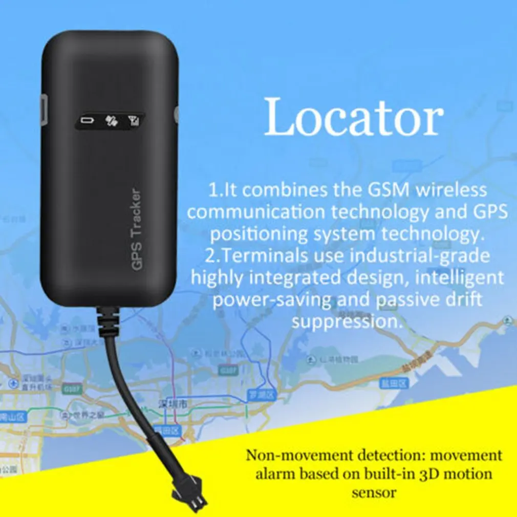 Автомобильный и мотоциклетный спутниковый локатор спутниковый gps-локатор Gt02A Электрический автомобильный трекер мотоциклетная Автомобильная сигнализация
