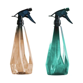 

1pc 1L Pneumatic Garden Watering Can Plastic Garden Pump Sprayer For Spraying Watering Home Cleaning Hairdressing